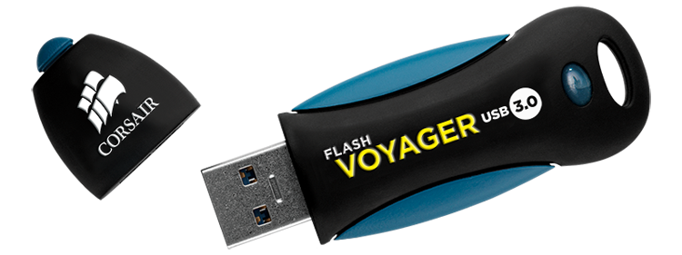 USB 3.0 Corsair Flash Voyager 16GB Flash Drive (CMFVY3A-16GB) _1118KT